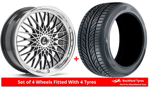 Alloy wheels tyres lenso - &,
