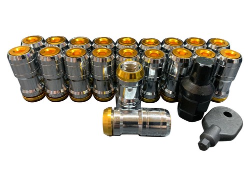 Chrome gold lug nuts for - gold,
